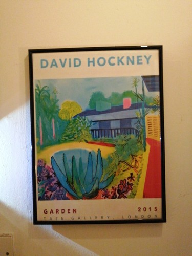 Vintage david hockney framed - vintage,