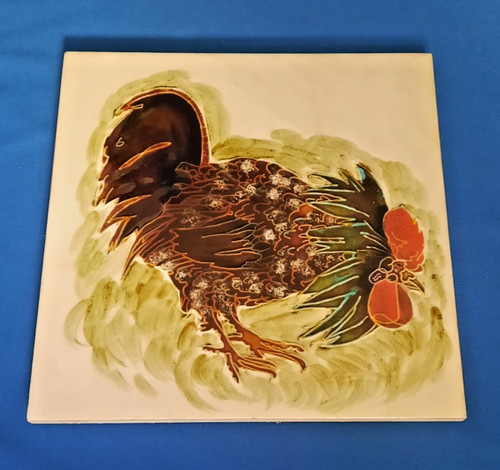 Majolica hand painted ceramic - hand,
