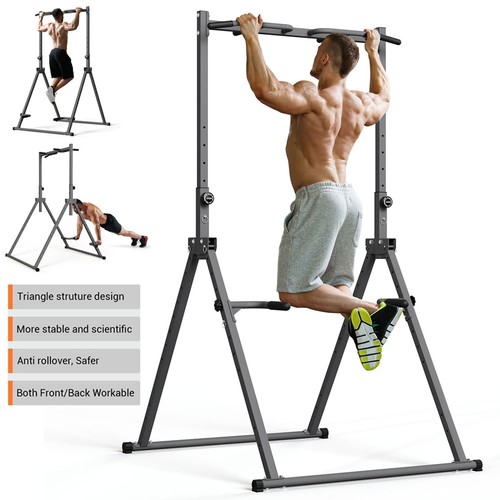 Power tower dip station pull - station,