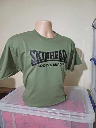 Skinhead shirt boots and - oi,