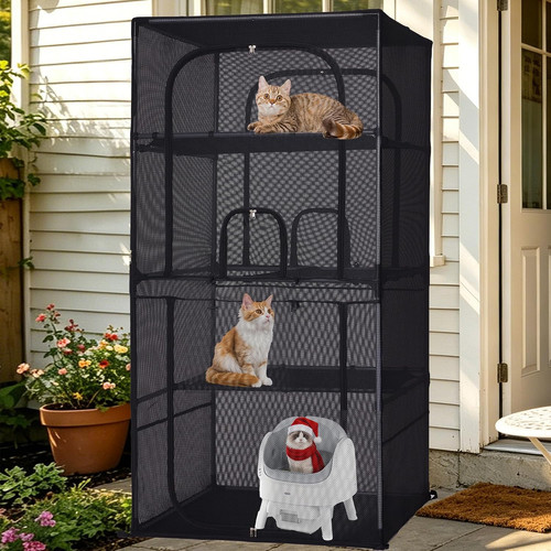 Catio outdoor cat enclosure - outdoor,