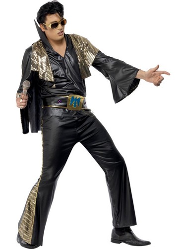 Elvis suit black costume - suit,