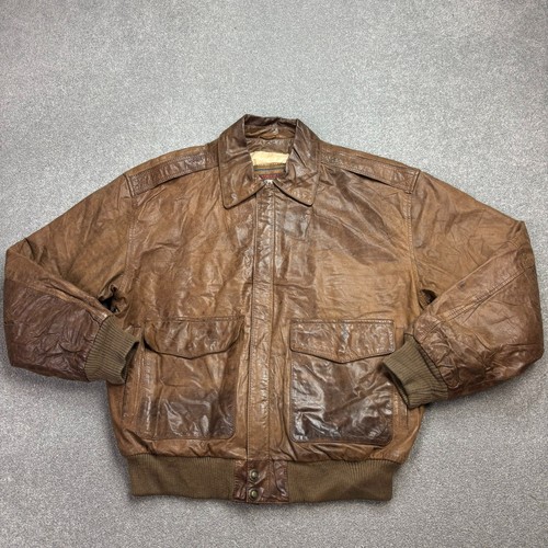 Leather flying jacket adult - leather,