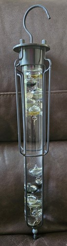 Galileo thermometer glass home - thermometer,