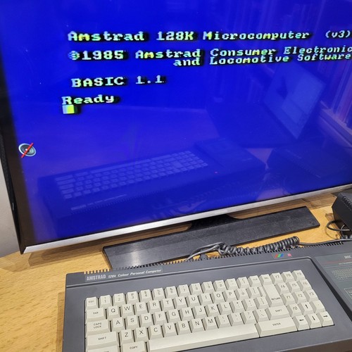 Amstrad cpc6128 128k colour - 128k,