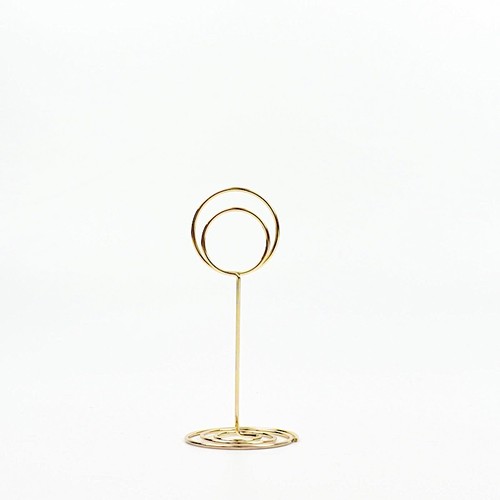 Gold sign holders 5 - 10,
