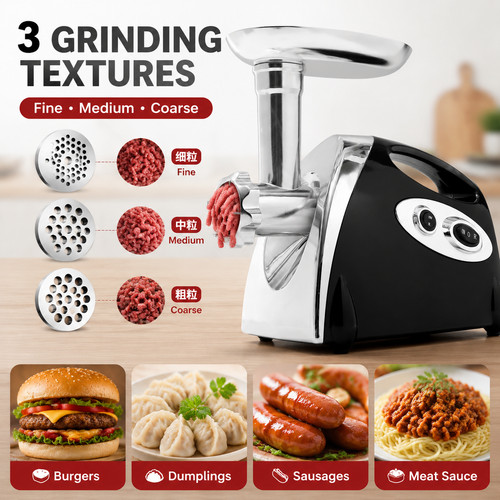 Electric meat mincer - electric,