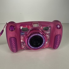 VTech Kidizoom Duo Camera 5.0 MP - Pink Runs On 4 X AA Batteries WORKING VGC