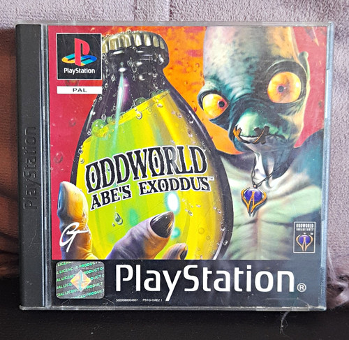 Oddworld abe exoddus ps1 - oddworld, abe's