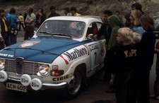 Simo Lampinen Juhani Markkanen Saab 96 V4 1000 Lakes Rally August - Old Photo 9
