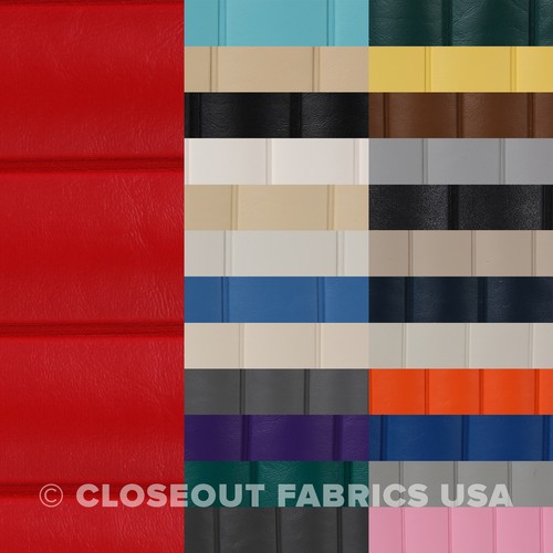 Seascape pleated marine vinyl - pleated,