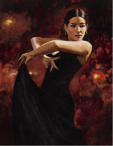 Colours flamenco - flamenco, (red)