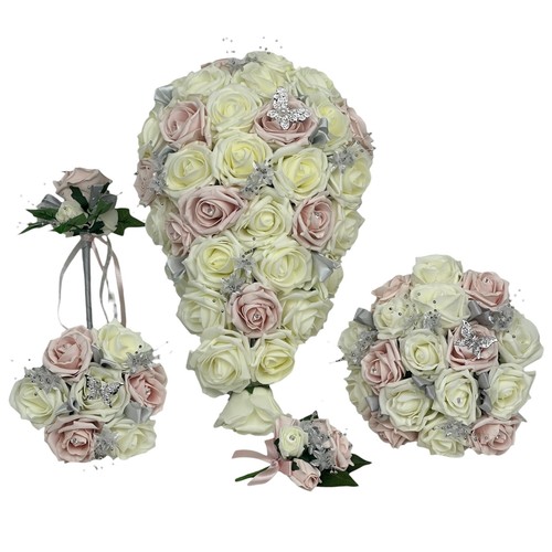 Wedding bouquets flowers blush - bouquets,