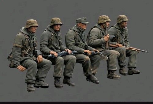 Scale set ww2 - 1:16,