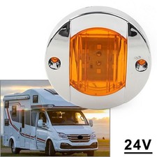 1x Round 24V LED Side Marker