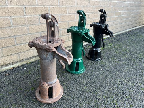 Water pump cast iron - pump, vintage