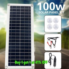 100W Solar Panel 12V Trickle