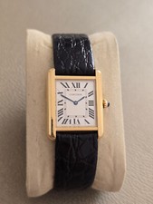 Cartier Tank Solo 18K Yellow Gold Lady's Watch Ref. 2743