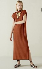 Bimba Y Lola Designer Vintage Inspired Maxi Dress. Size XS. Ex Condition