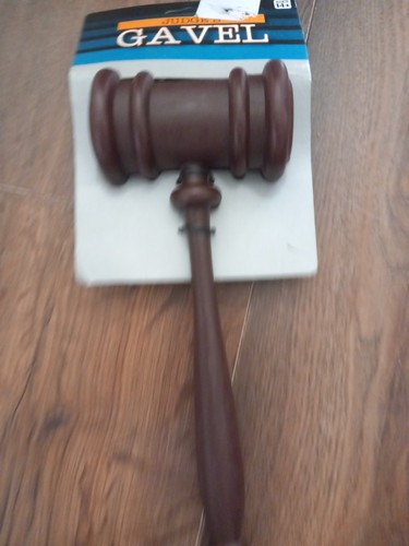 Gavel judge auctioneer prop - gavel,