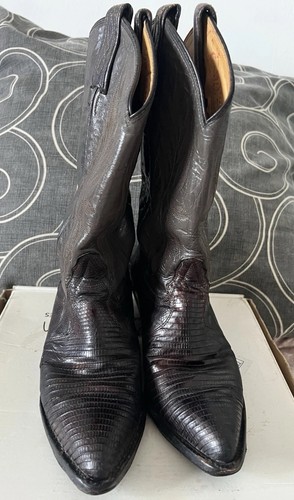Tony lama vintage cowboy boots - vintage,