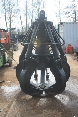 Materials handling scrap grab - materials,
