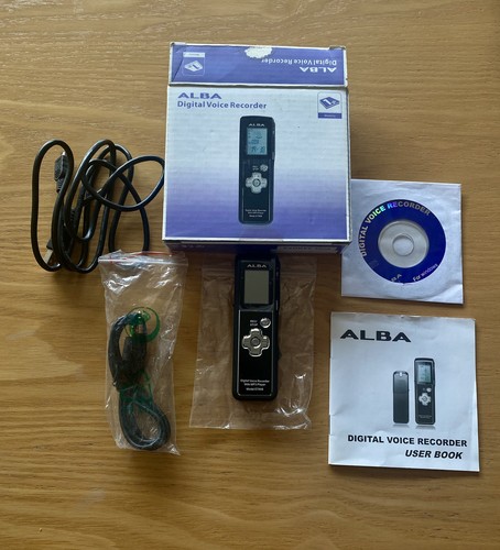 Alba digital voice recorder - voice,