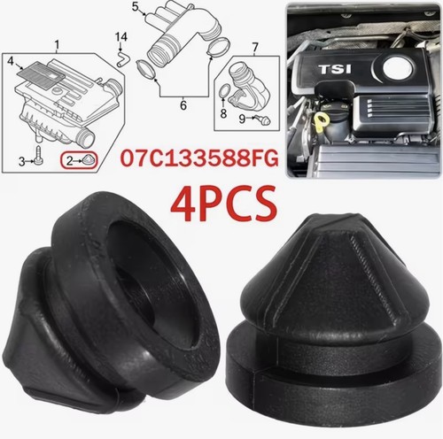 Engine cover rubber - cover,