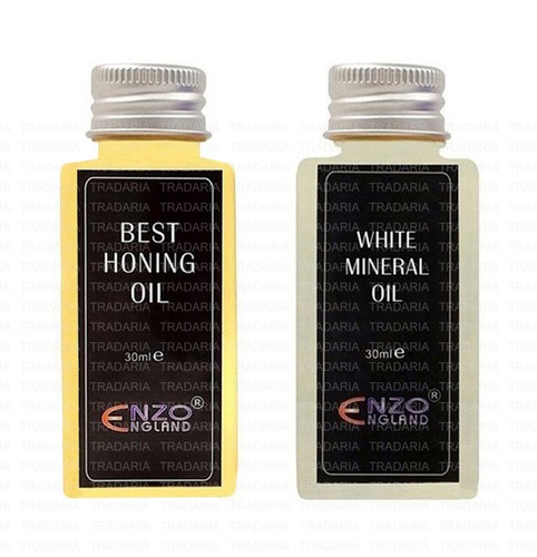 White mineral honing - white, oil