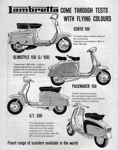 1964 lambretta 150 - 150, pacemaker