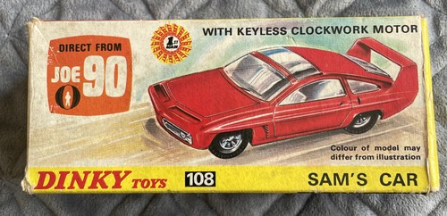 Dinky 108 sams car 1960 - dinky, 1960’s