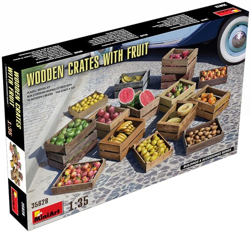 Miniart min35628 wooden - miniart,
