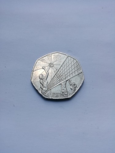 2011 olympic volleyball 50p - 2011,