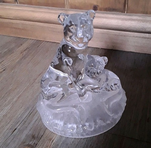 Lions rcr ornament crystal - lions,