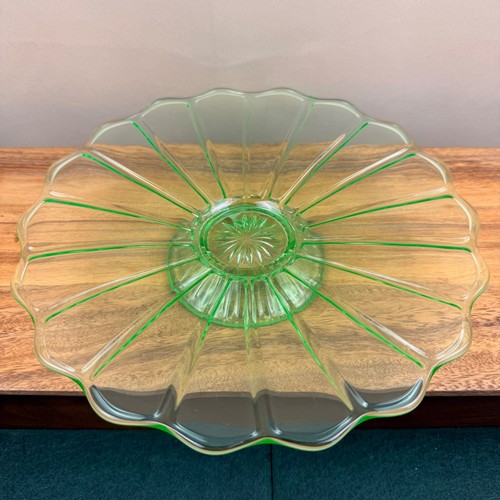 Vintage green uranium - uranium, glass