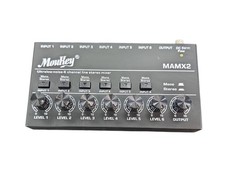 moukey mamx2 ultralow-nois-6 channel line stereo mixer