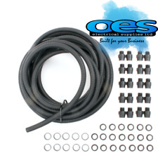 BLACK PVC KOPEX 20MM FLEXIBLE CONDUIT 10MT CONTRACTOR PACK WITH 10 GLANDS 