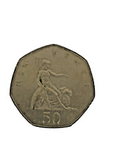 OLD LARGE BRITANNIA 50pence