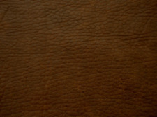 Brown Grained  leather 1mm 7" x 14.5" BR725