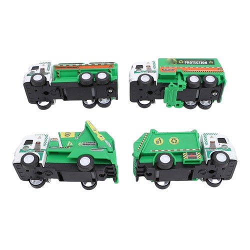 Garbage truck toys set - truck,