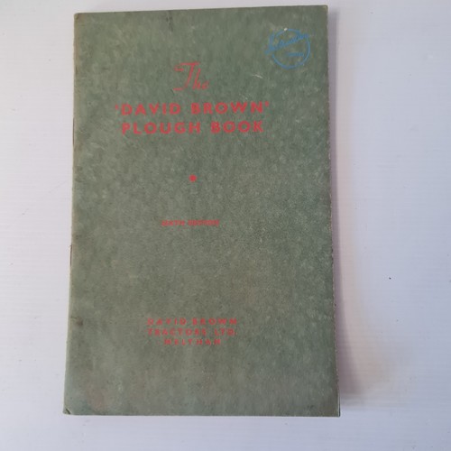 The david brown plough book - brown,