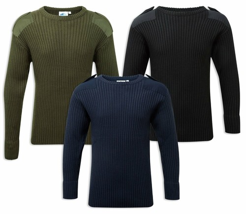 Combat jumper crew - *combat, blue