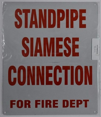 Standpipe siamese connection - siamese,