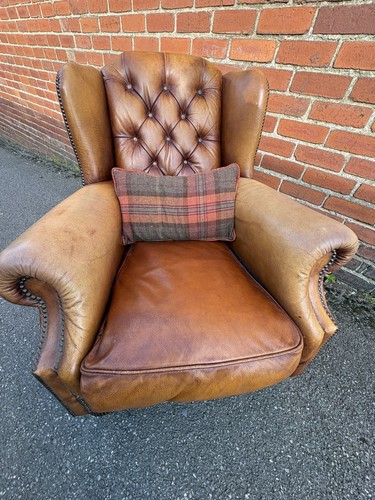 Tetrad tan buffalo leather - ,