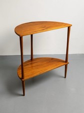DANISH TEAK HALF MOON CONSOLE