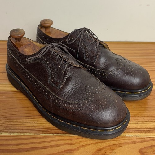 Vtg martens brown oxford - brown,