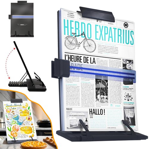 Desktop document book holder - desktop,