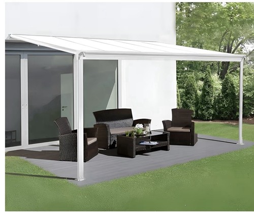 White garden veranda car - white,