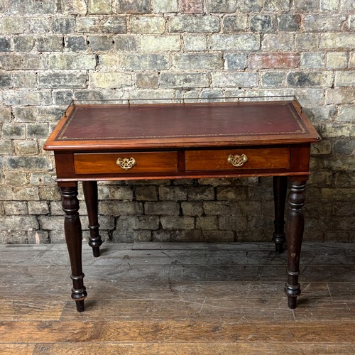 Late victorian writing table - late,