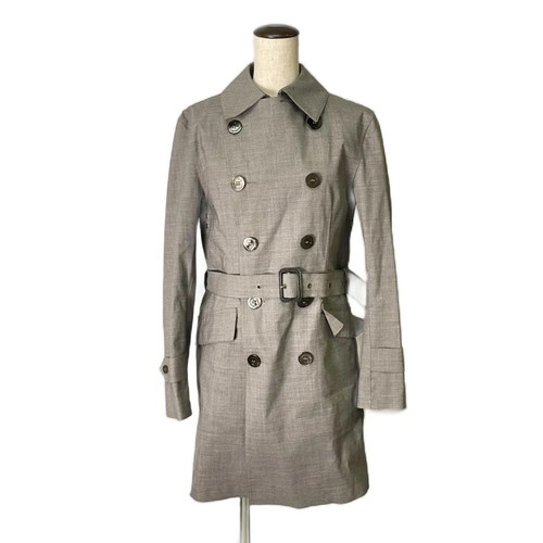 Mackintosh rubberized trench - rubberized,